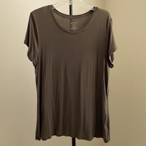 Apt 9 Crew Neck Shirt - Dark Olive